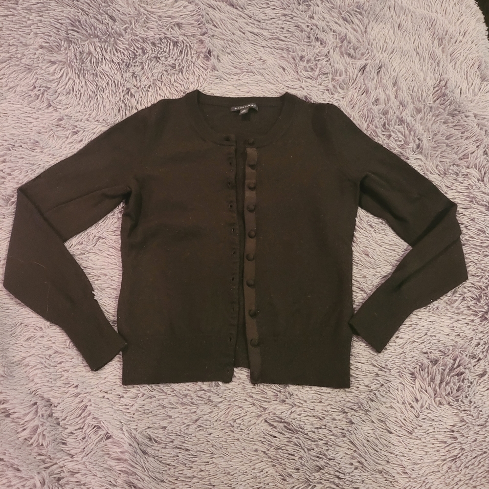 Banana Republic Black Wool Sweater